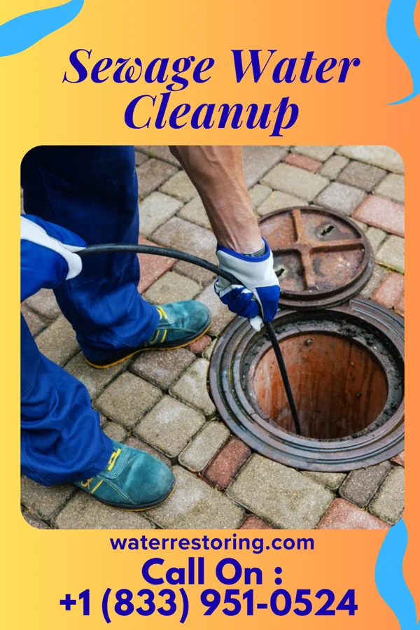 Sewage Water Cleanup in Gordon, PA